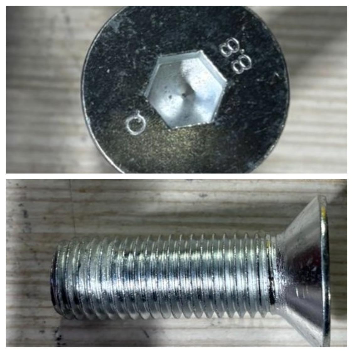 00370262 N  Болт M 16x 50 8.8 vz  ХОРШ (зам. 00370262)